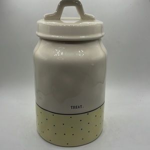 Rae Dunn TREAT Canister